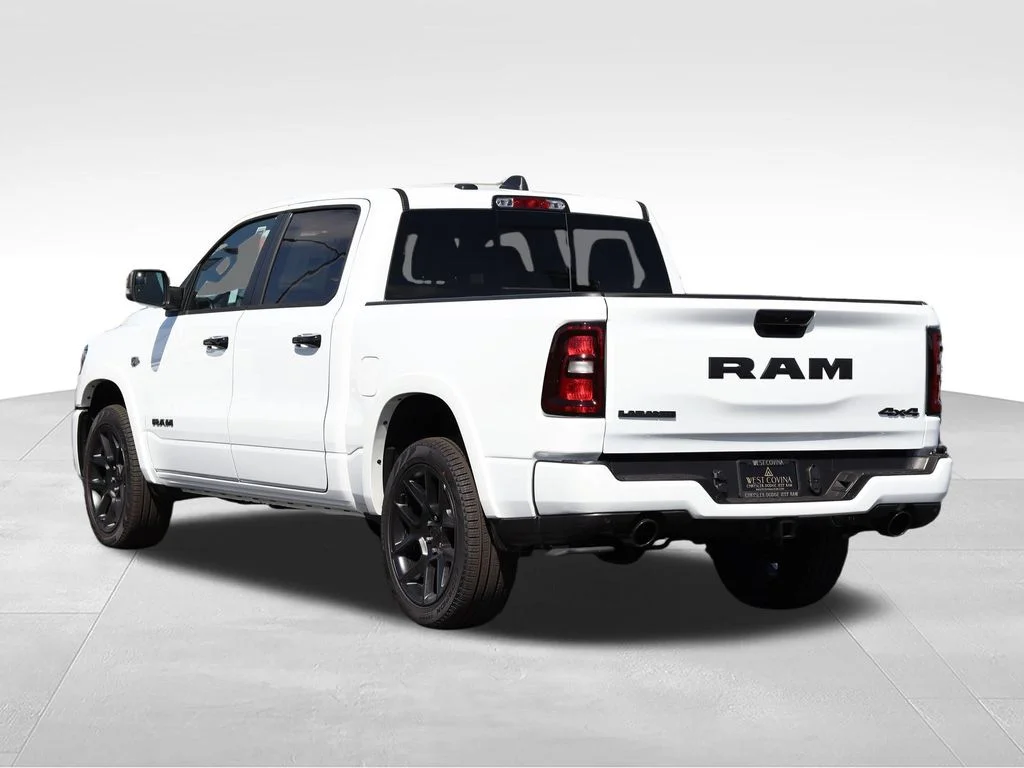 New 2026 Bright White Clear-Coat Exterior Paint RAM Laramie image 7
