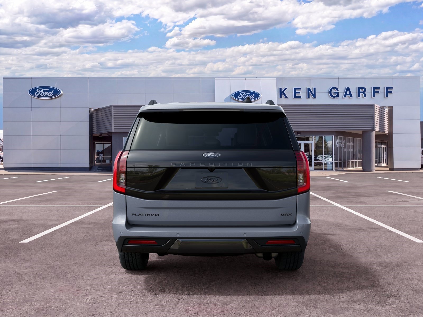 New 2027 Glacier Gray Metallic Tri-Coat Ford Platinum image 8