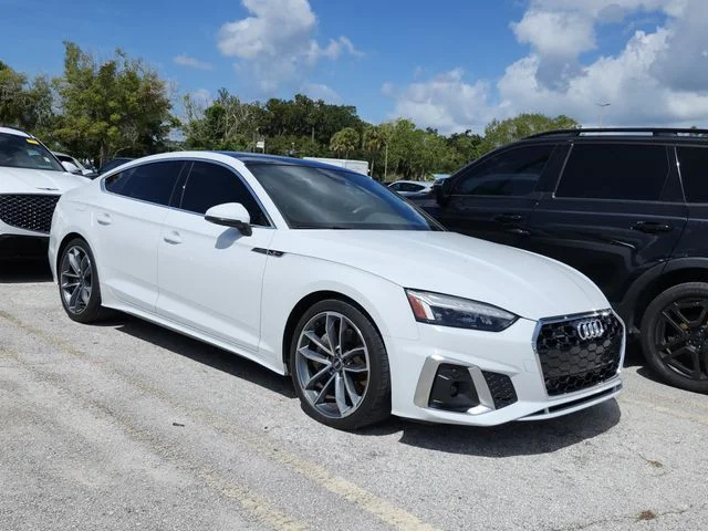 Used 2024 White Audi 45 S line Premium Plus image 1