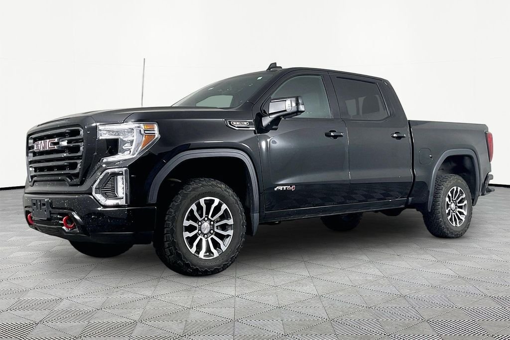 Used 2021 Black GMC AT4 image 1