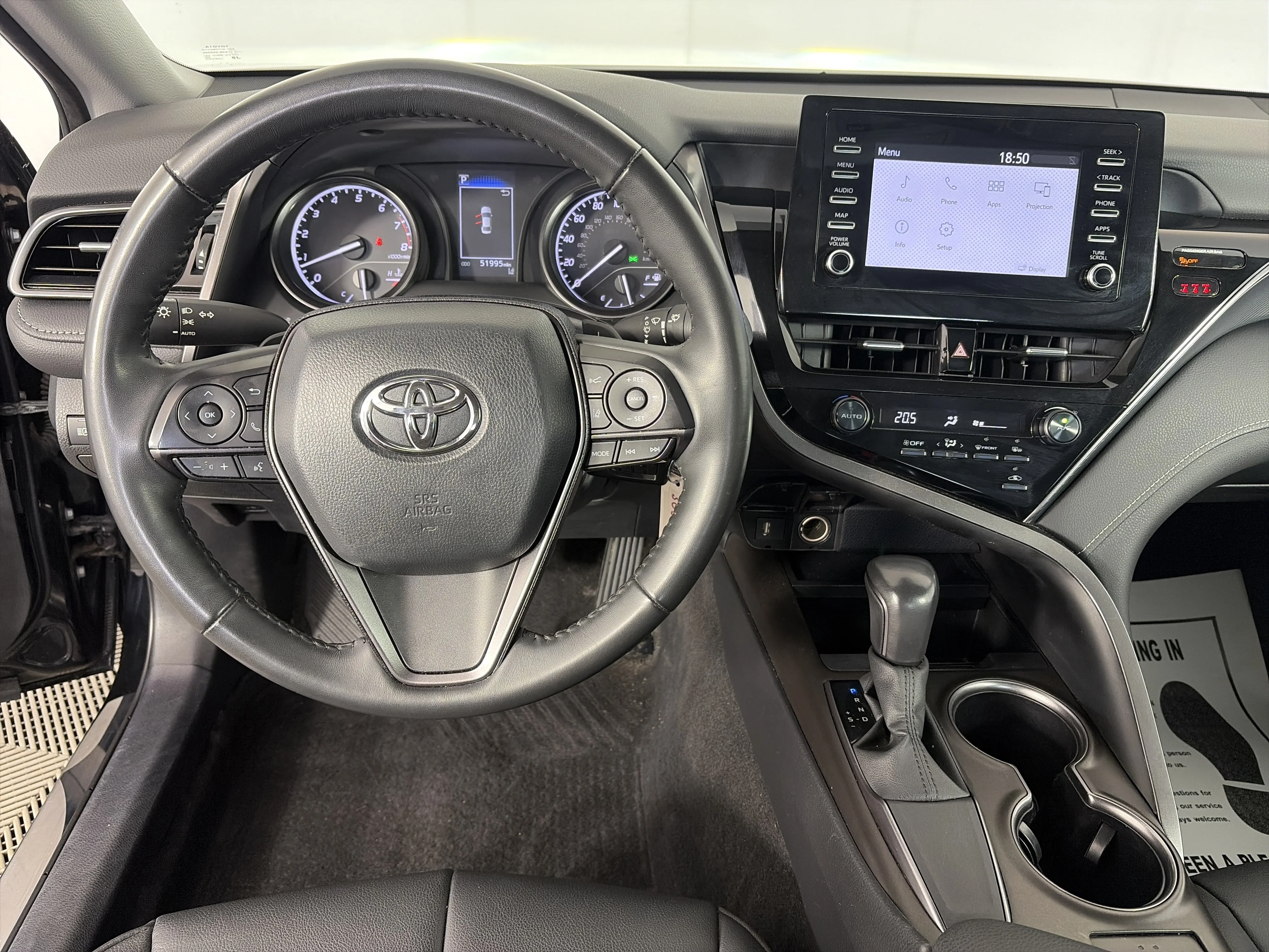 Used 2024 Black Toyota SE image 3