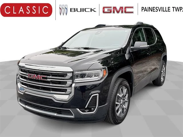 Used 2023 EBONY TWILIGHT METALLIC GMC SLT image 1