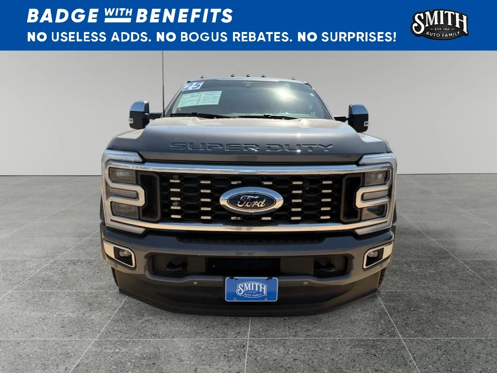 Certified Used 2025 Carbonized Gray Metallic Ford Platinum image 9