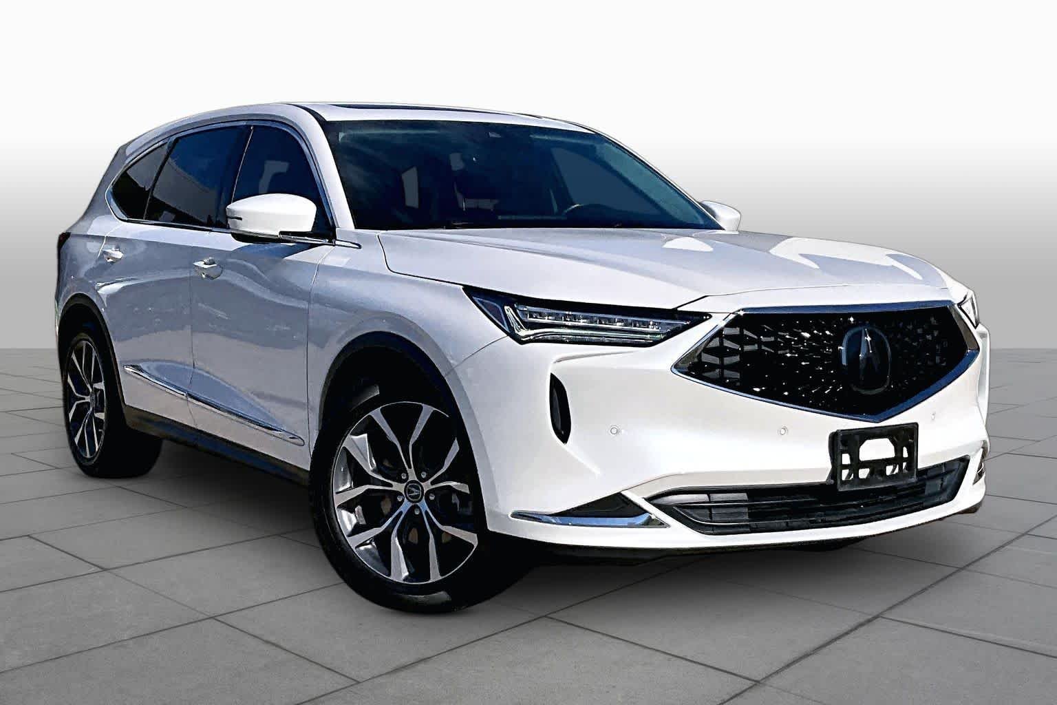 Used 2023 Platinum White Pearl Acura w/Technology Package image 3