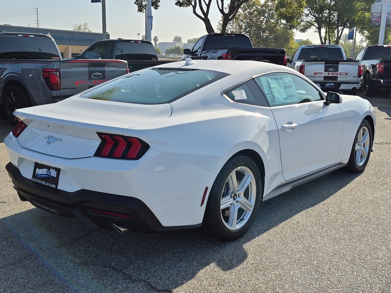 New 2026 Oxford White Ford EcoBoost® Fastback image 8