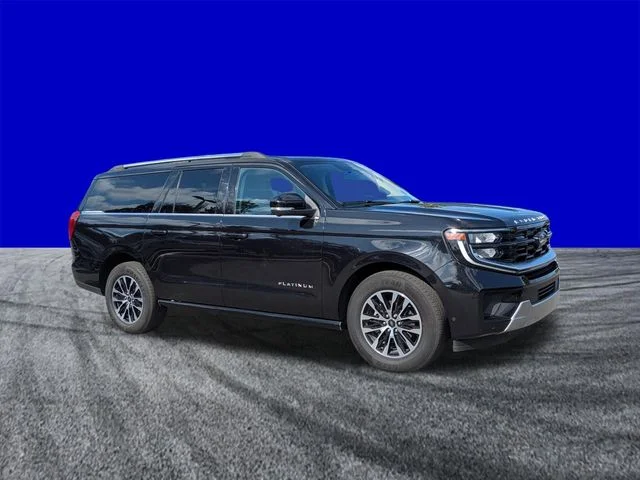 Certified Used 2025 Black Metallic Ford Platinum image 2