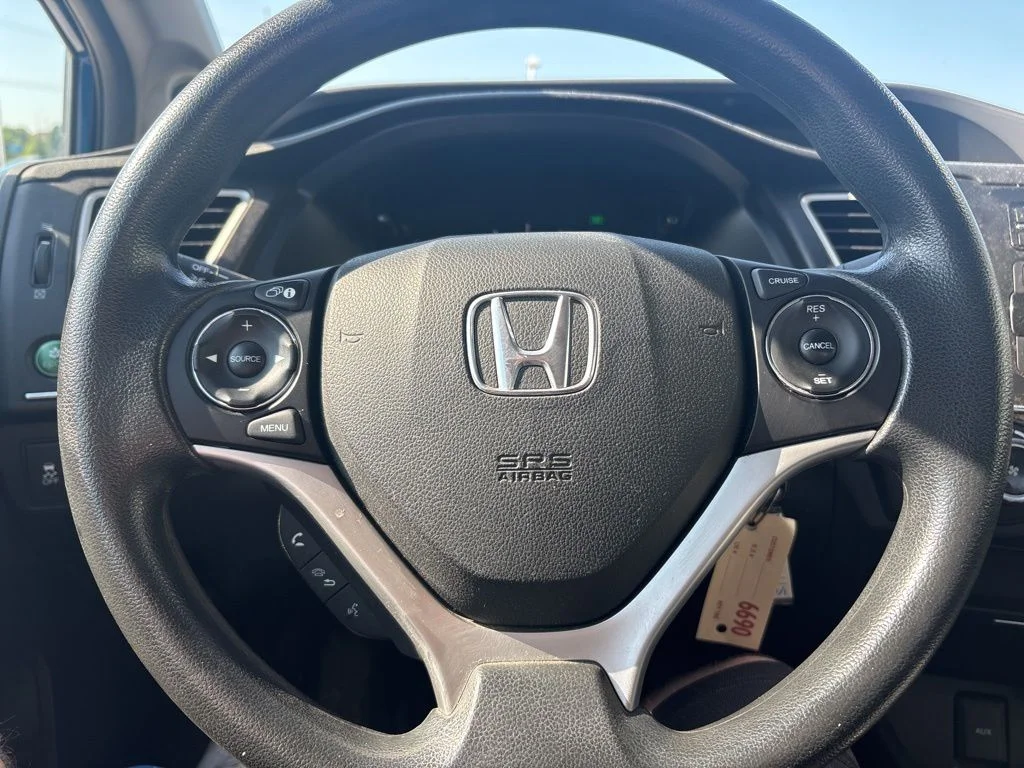 Used 2015 Blue Honda LX SALVAGE TITLE image 12