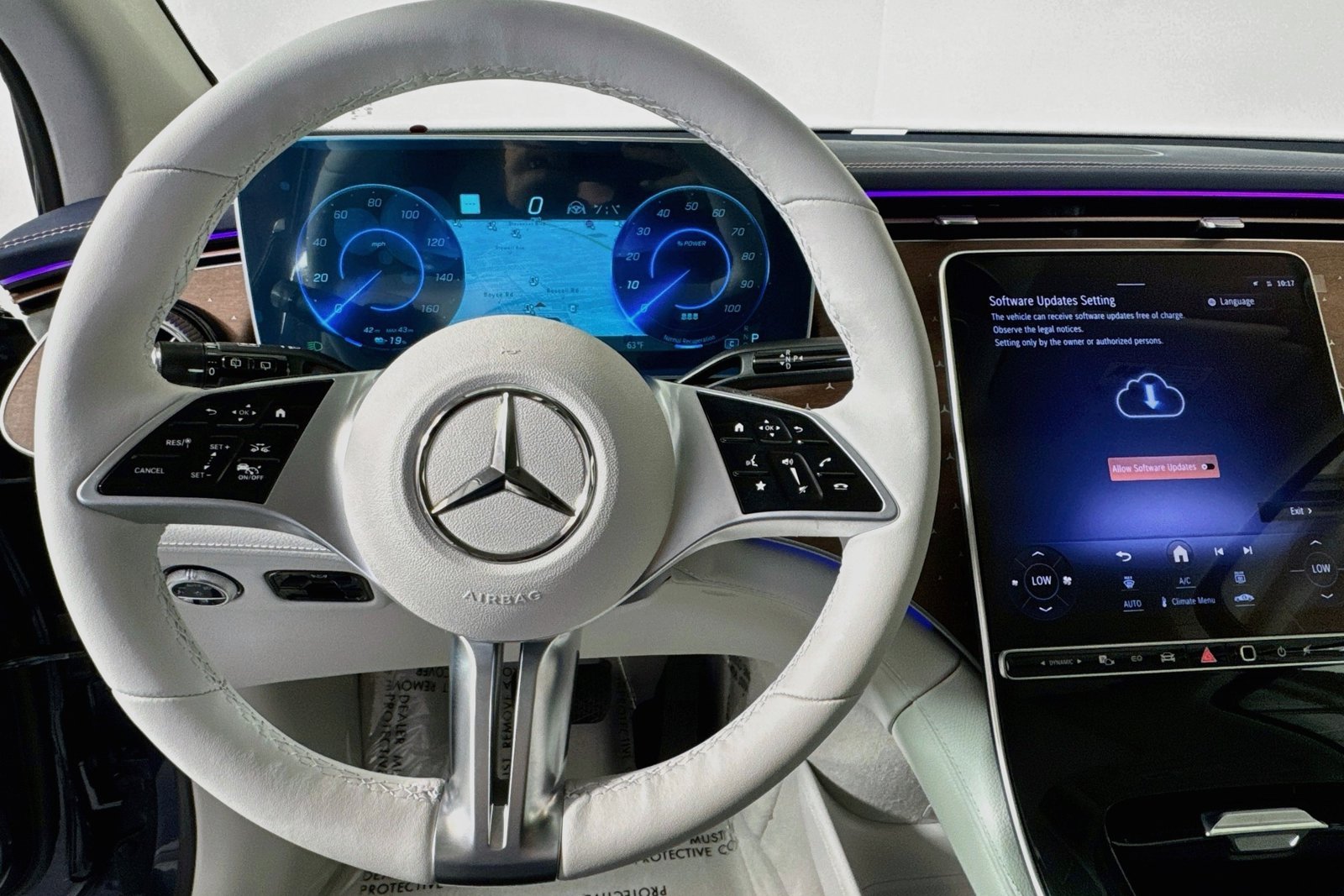 New 2027 Twilight Blue Metallic Mercedes-Benz EQE 320 image 11