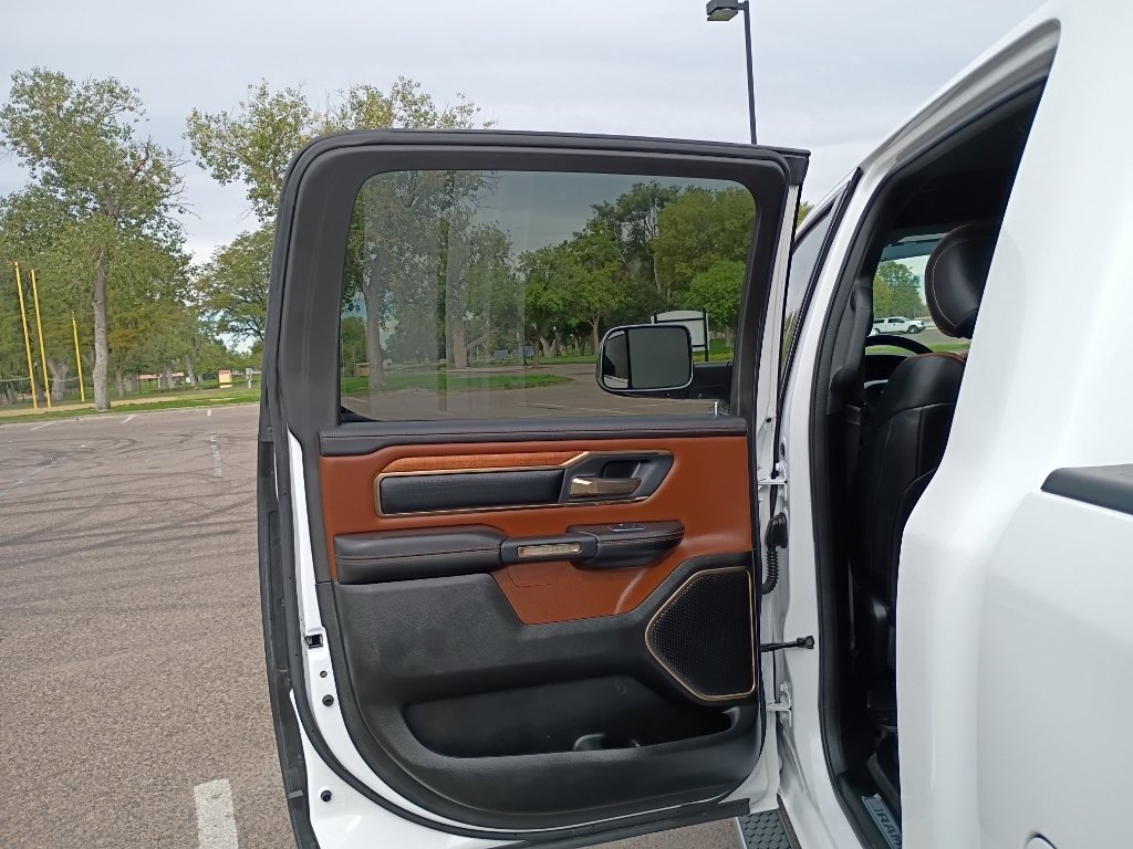 Used 2023 Bright White Clearcoat Ram Longhorn image 17