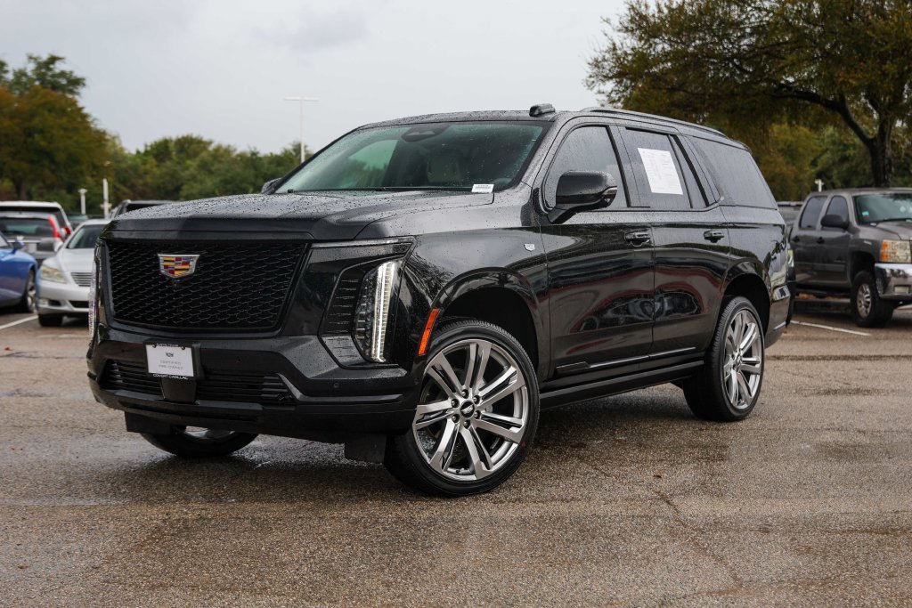 Certified Used 2025 Black Raven Cadillac Sport Platinum image 1