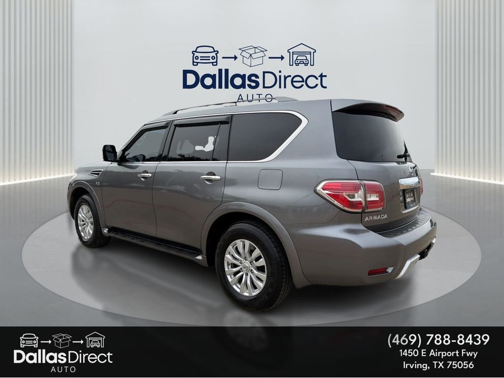 Used 2017 Gun Metallic Nissan SV image 8