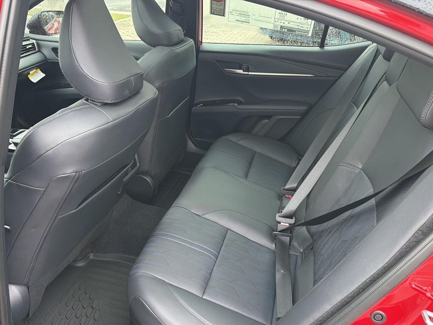New 2026 Supersonic Red with Midnight Black Metallic roof Toyota XSE image 11