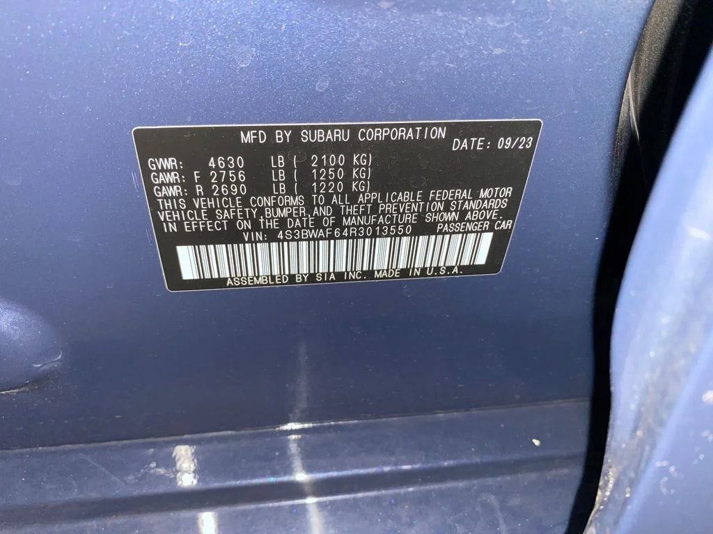 Certified Used 2024 Blue Subaru Premium image 29