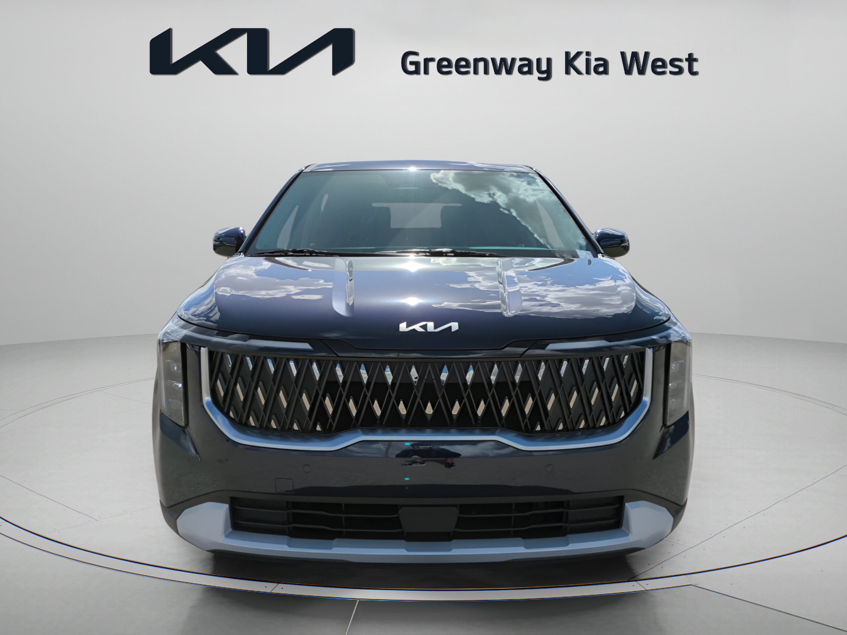 New 2026 Deep Chroma Blue Kia LX image 3