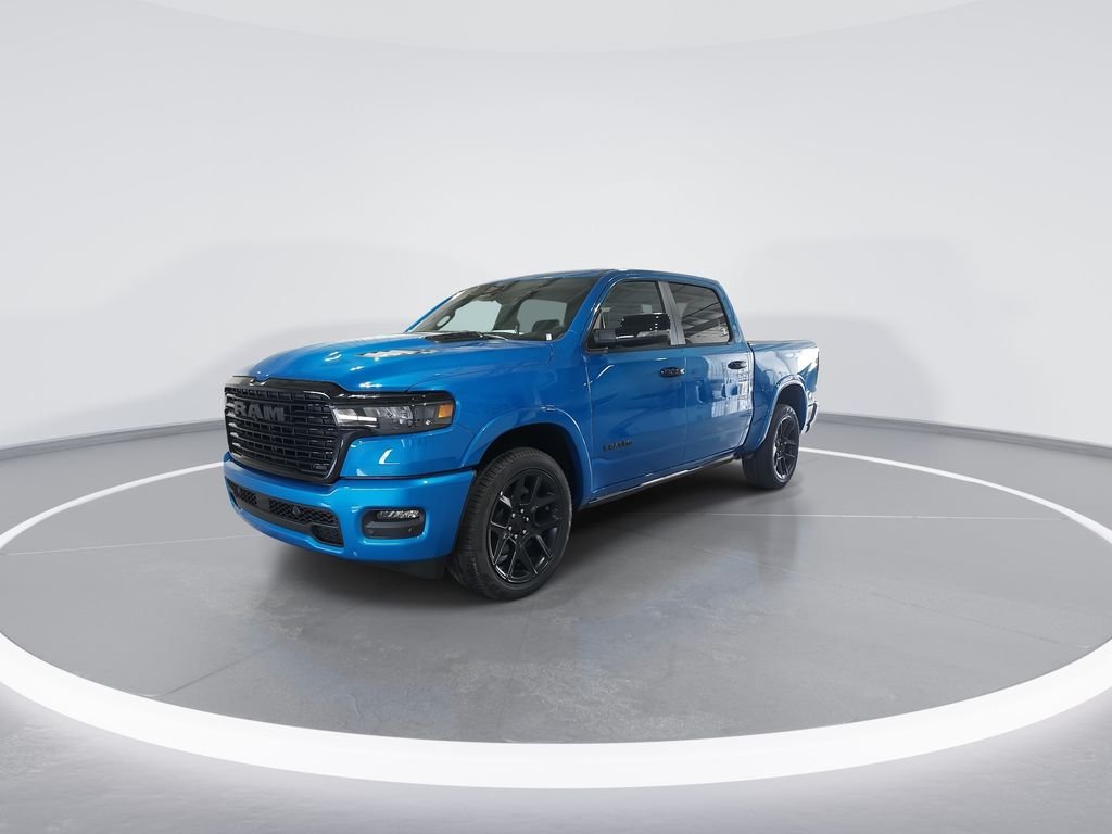 New 2026 Hydro Blue Pearl-Coat Exterior Paint RAM Laramie image 4