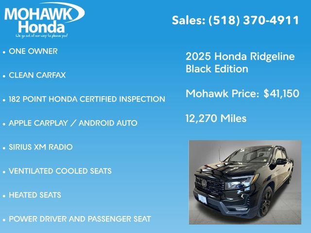2025 Honda Ridgeline Black Edition - Photo 16