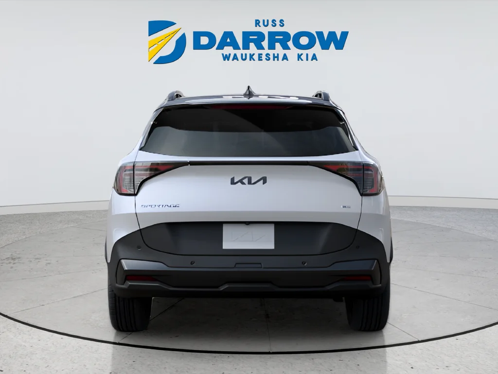 New 2027 Glacial White Pearl / Black Ro Kia X-Line image 3