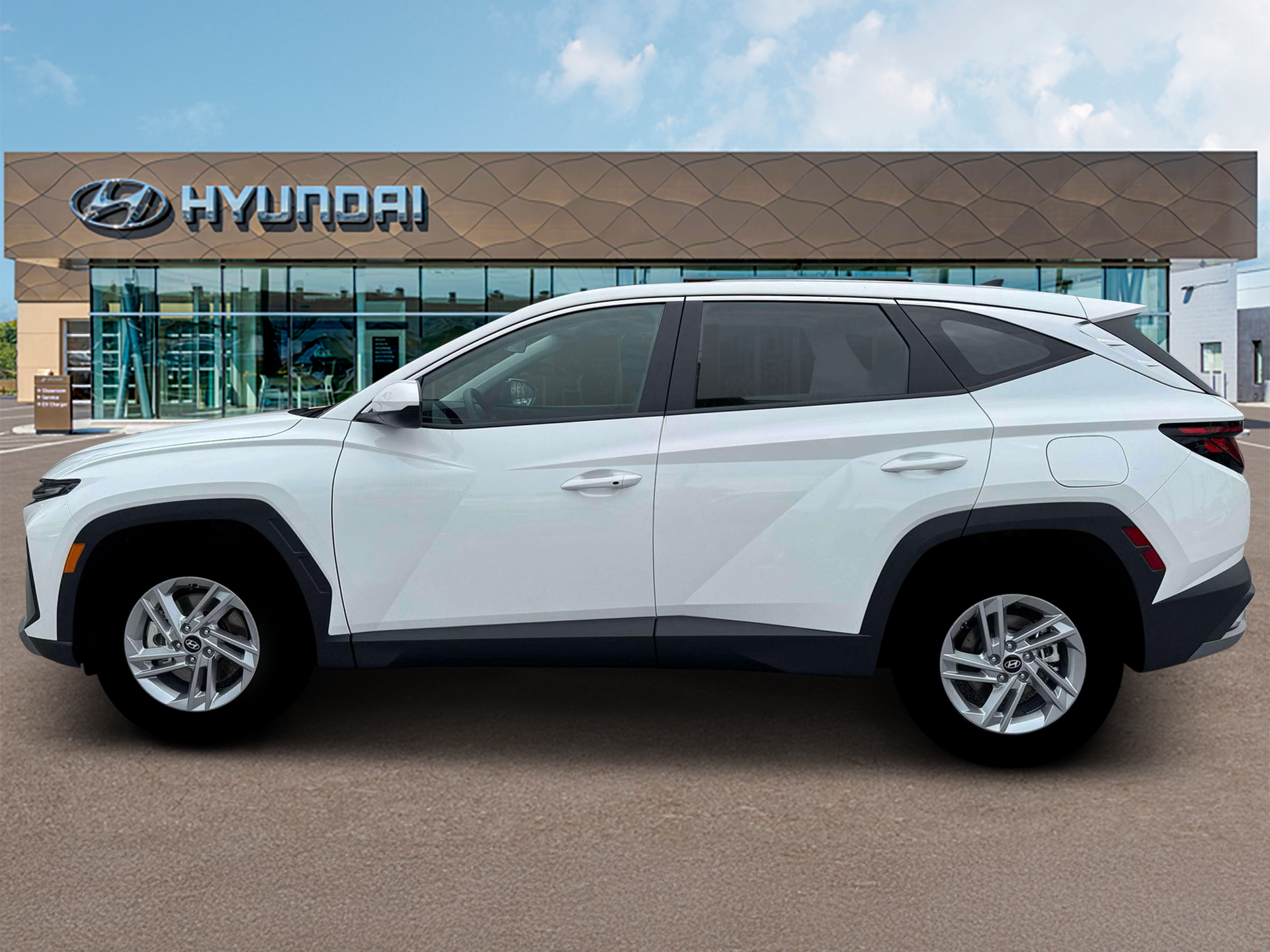 New 2026 White Hyundai SE FWD image 3