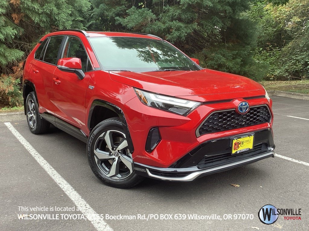 Certified Used 2023 Red Toyota SE image 1