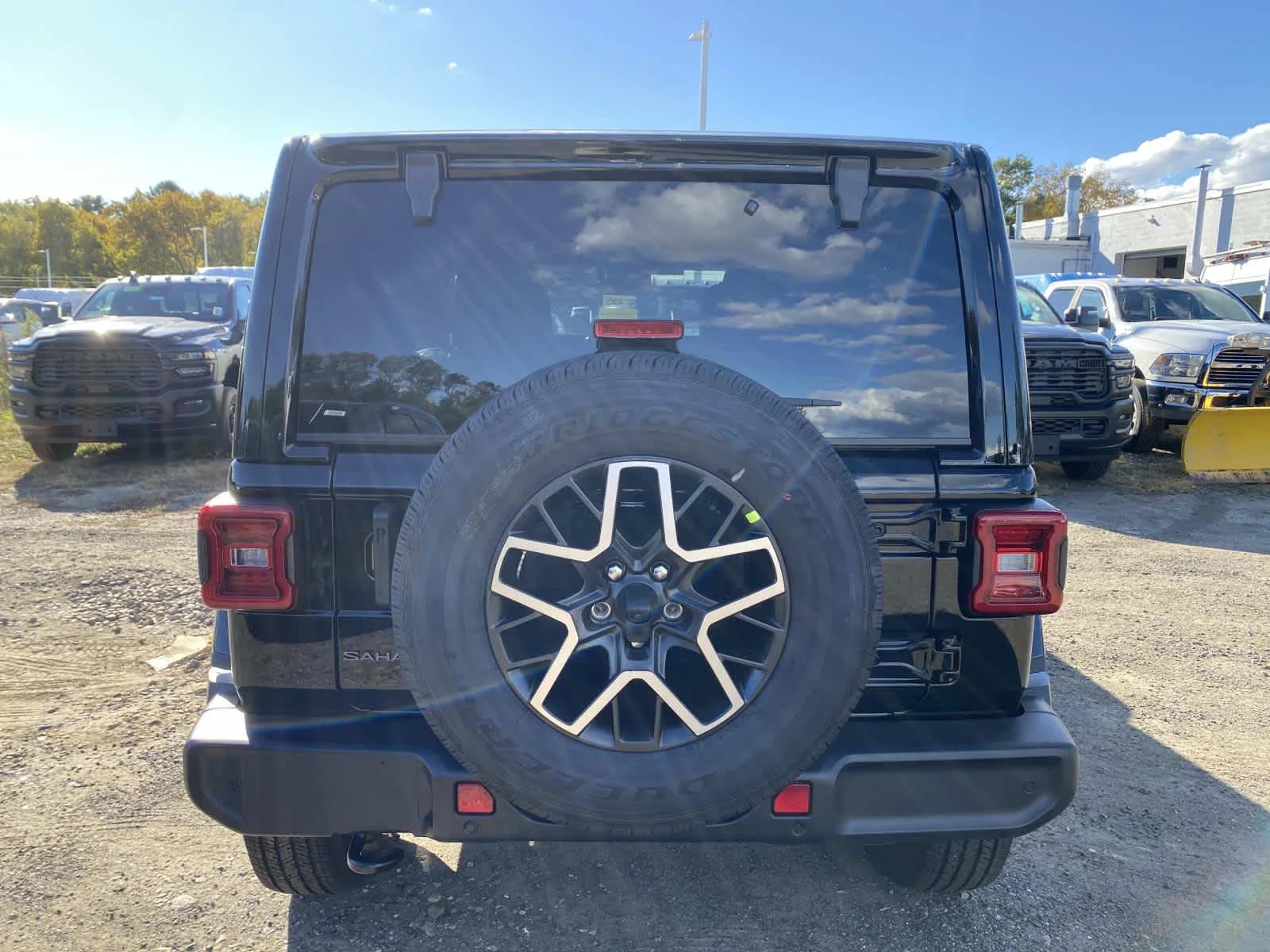 New 2027 Black Clearcoat Jeep Sahara image 4