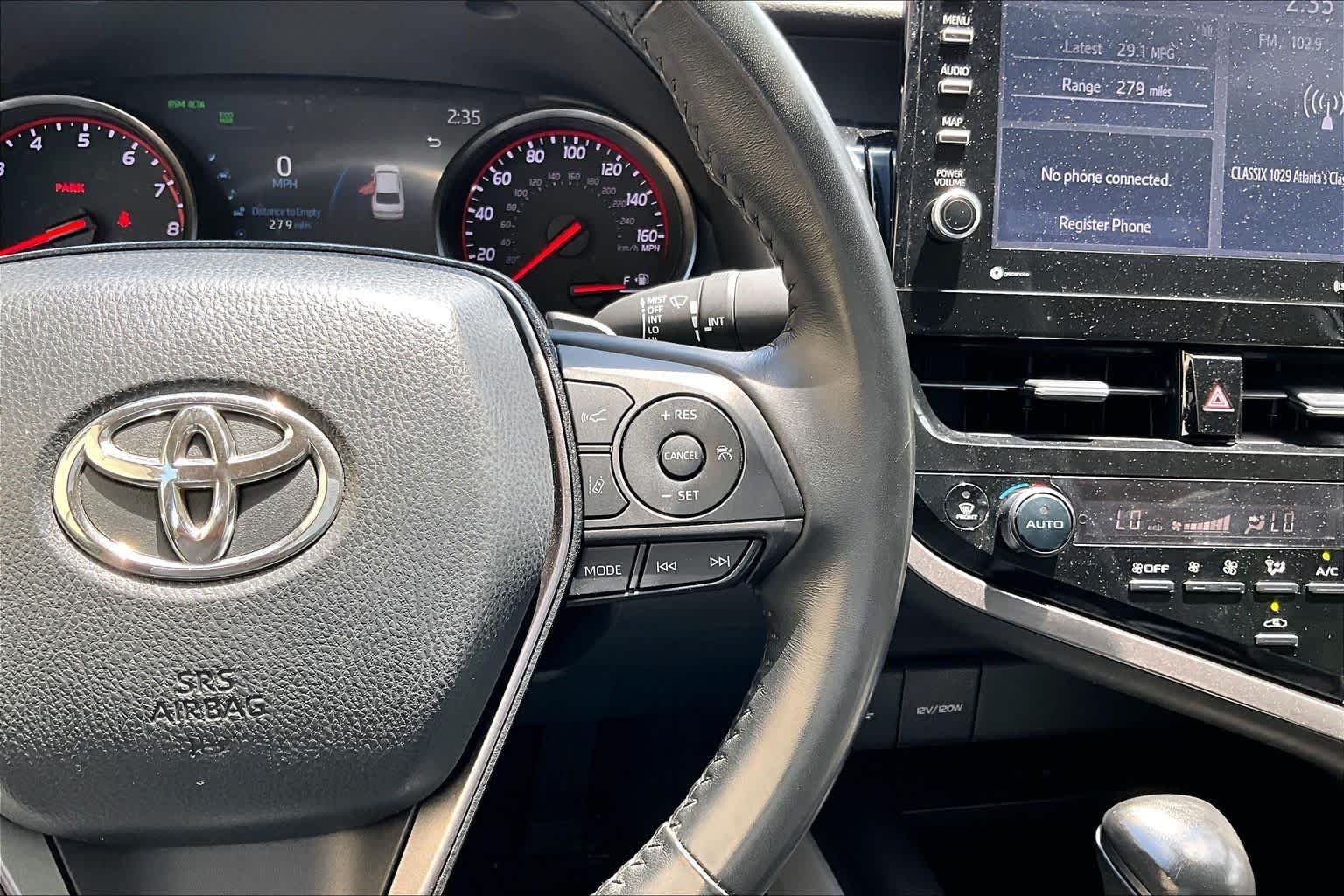 Used 2024 Midnight Black Metallic Toyota XSE image 25