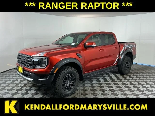 Used 2024 Chili Pepper Red Ford Raptor image 1
