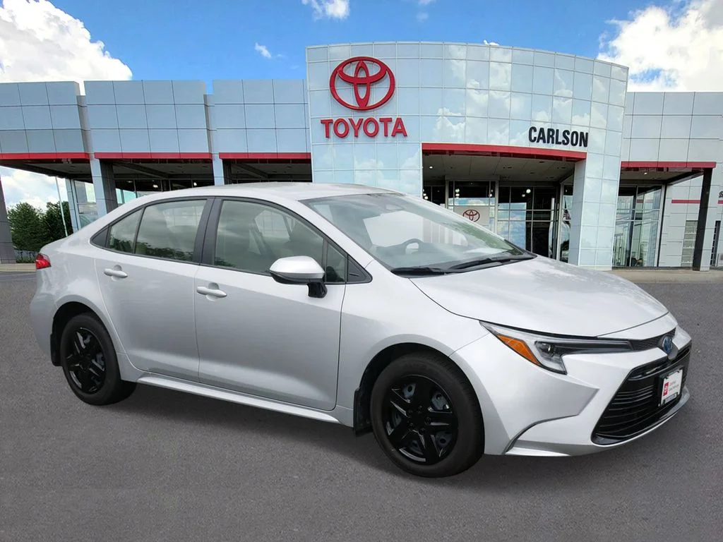 Used 2025 Toyota Corolla LE with VIN JTDBCMFE7SJ045587 for sale in Minneapolis, Minnesota