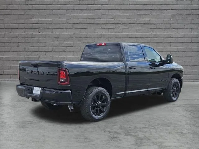 New 2026 Diamond Black Crystal Pearlcoat RAM Big Horn image 5