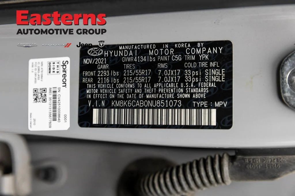 Used 2022 Silver Hyundai SEL image 34