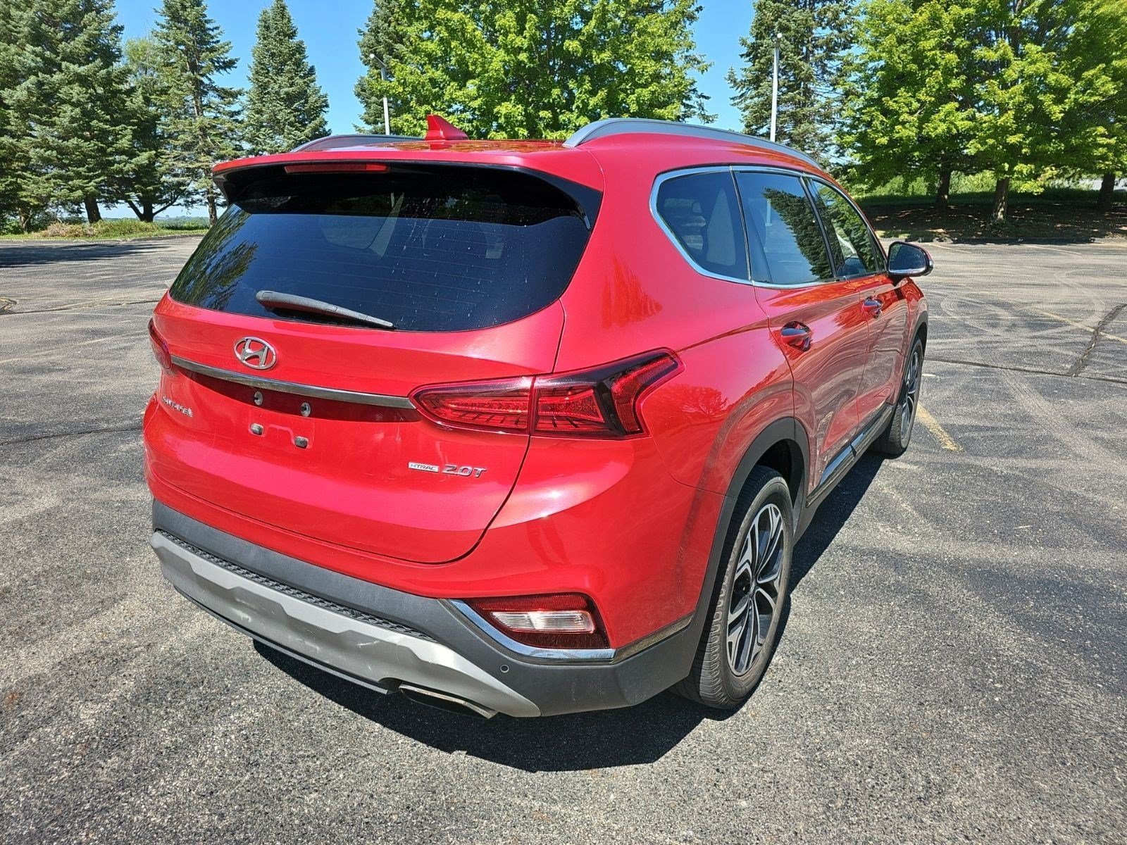 Used 2020 Calypso Red Hyundai Limited image 5