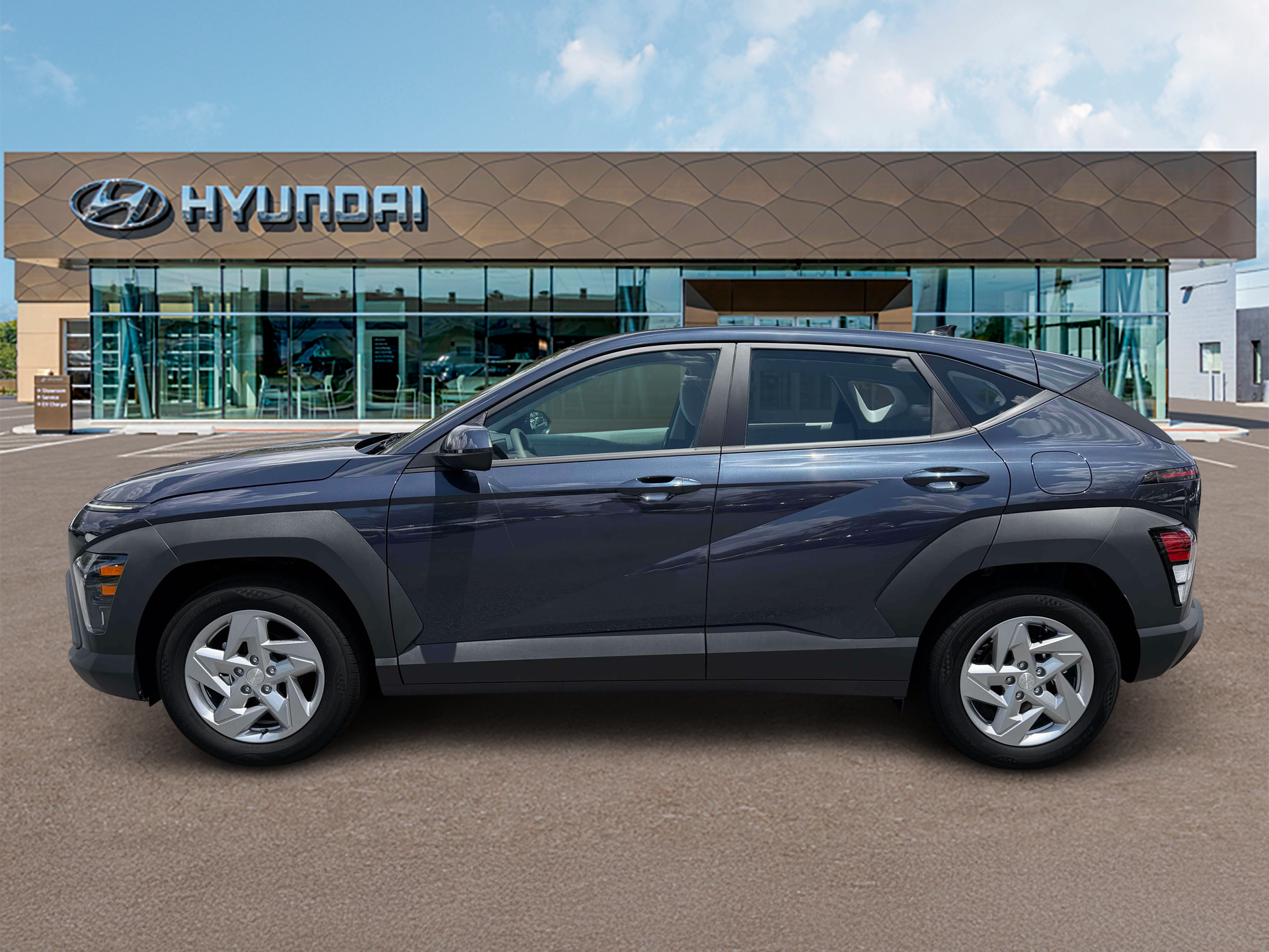 New 2027 Denim Blue Pearl Hyundai SE FWD image 3