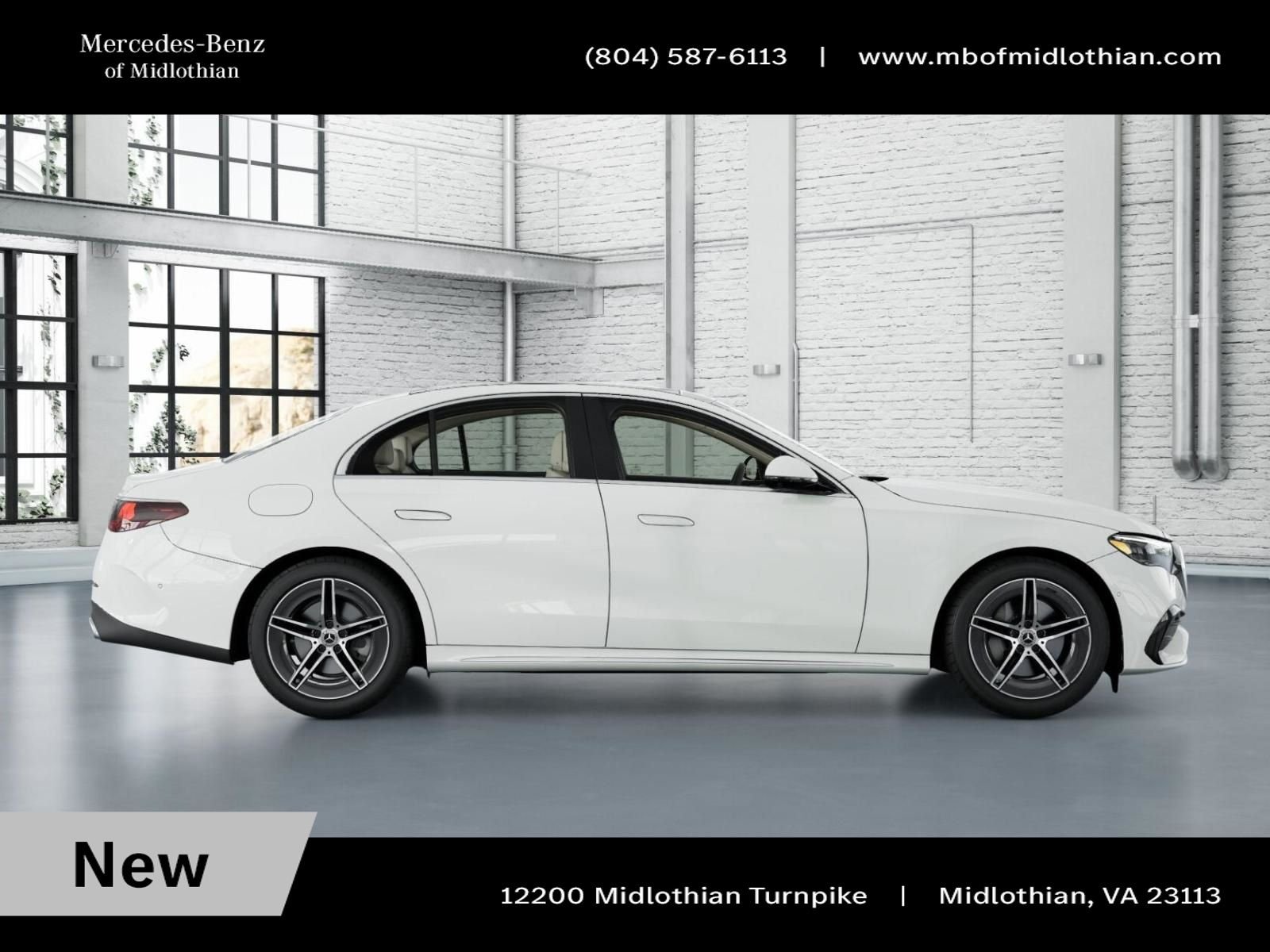 New 2026 Polar White Mercedes-Benz E 350 image 2