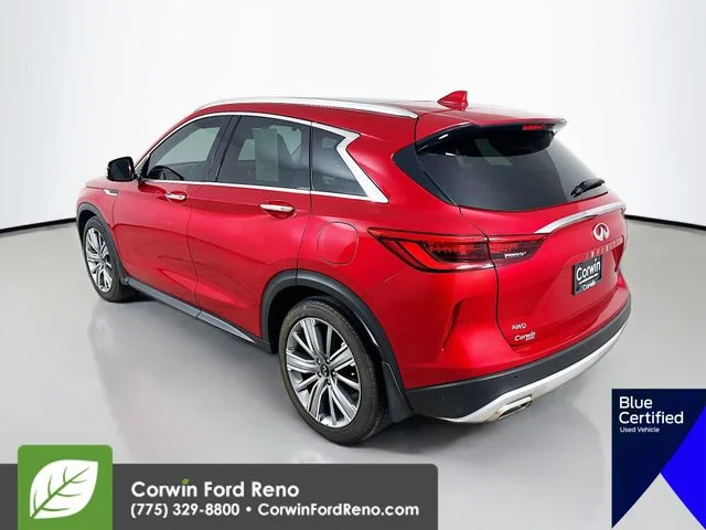 Certified Used 2021 Dynamic Sunstone Red INFINITI Sensory image 6