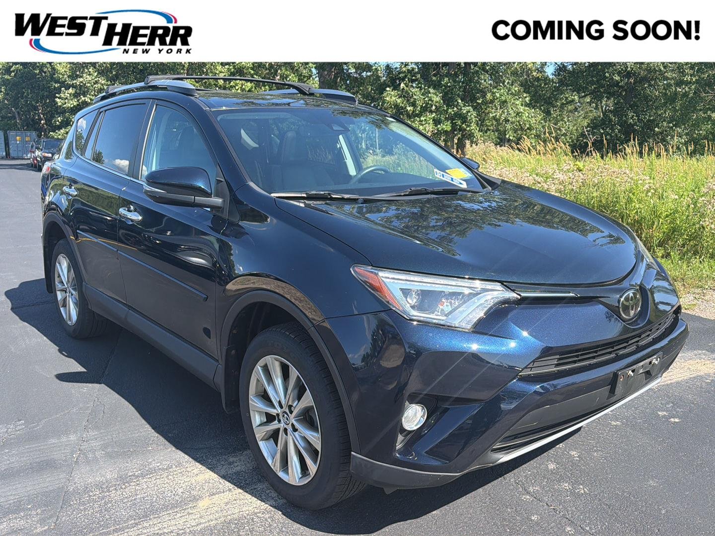 Used 2018 Galactic Aqua Mica Toyota Limited image 1