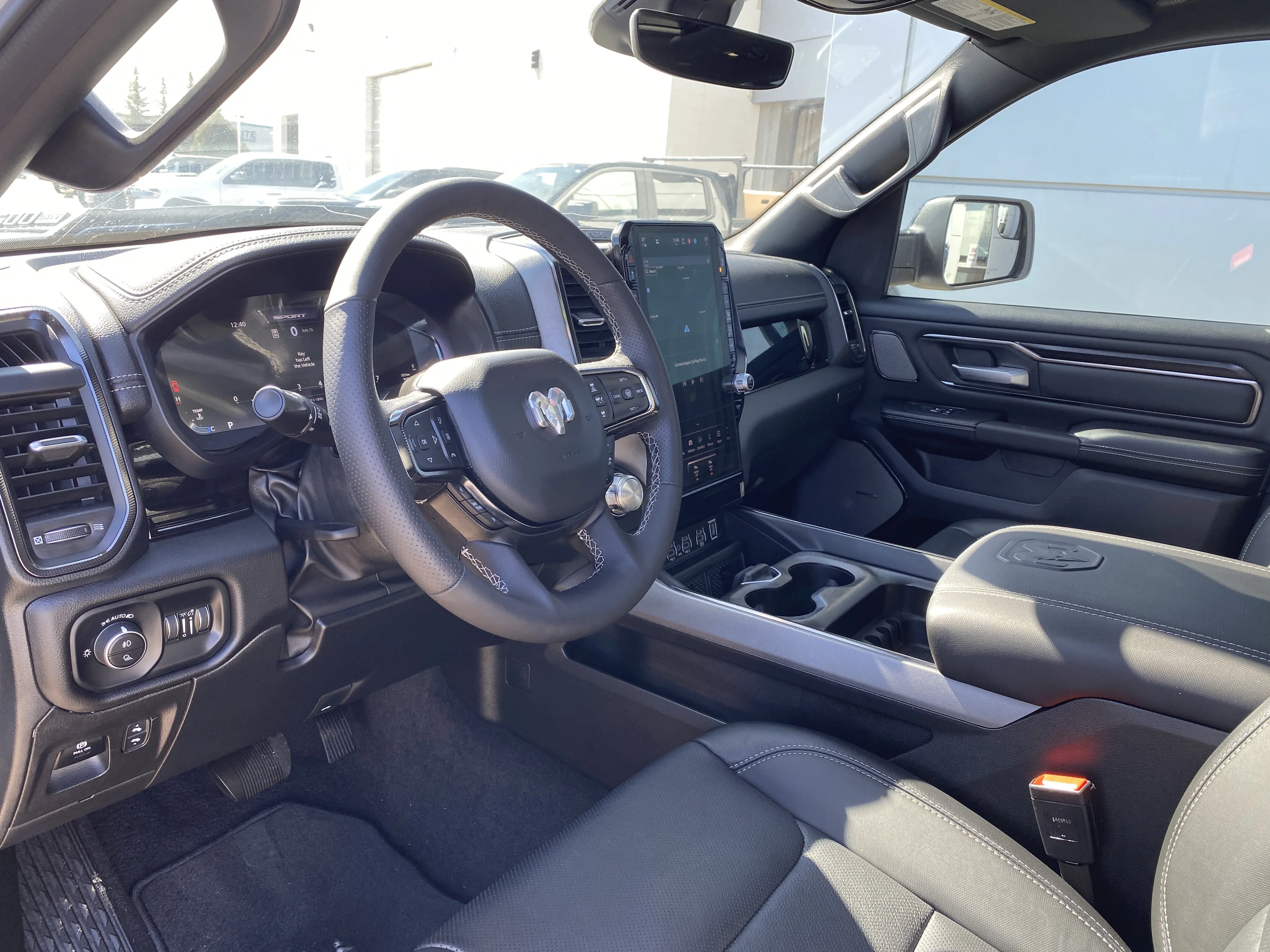 Certified Used 2025 White Ram Sport * PANORAMIC SUNROOF * FULL LEATHER * 360 CAMERA * image 10