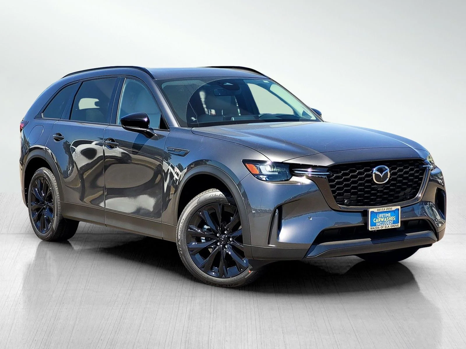 New 2026 Machine Gray Metallic Mazda Premium Sport AWD image 1