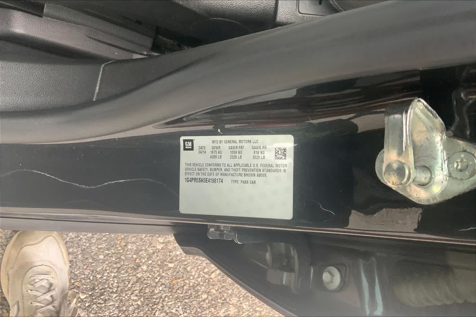 Used 2014 Smoky Gray Metallic Buick Convenience Group image 31