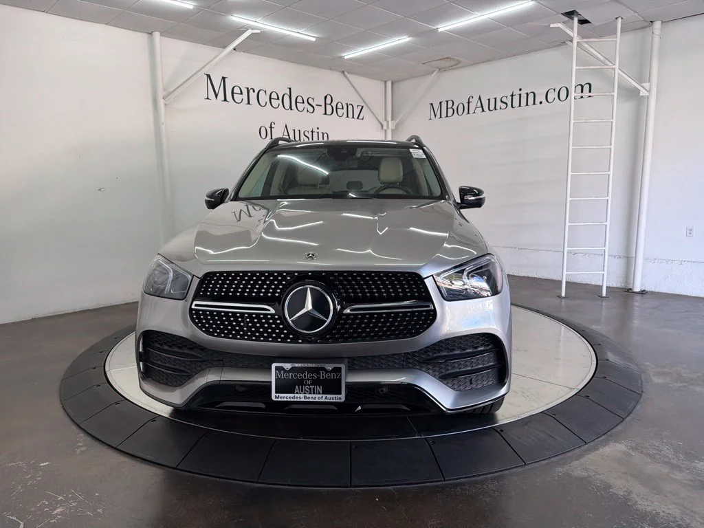 Certified Used 2021 Silver Mercedes-Benz GLE 350 image 2