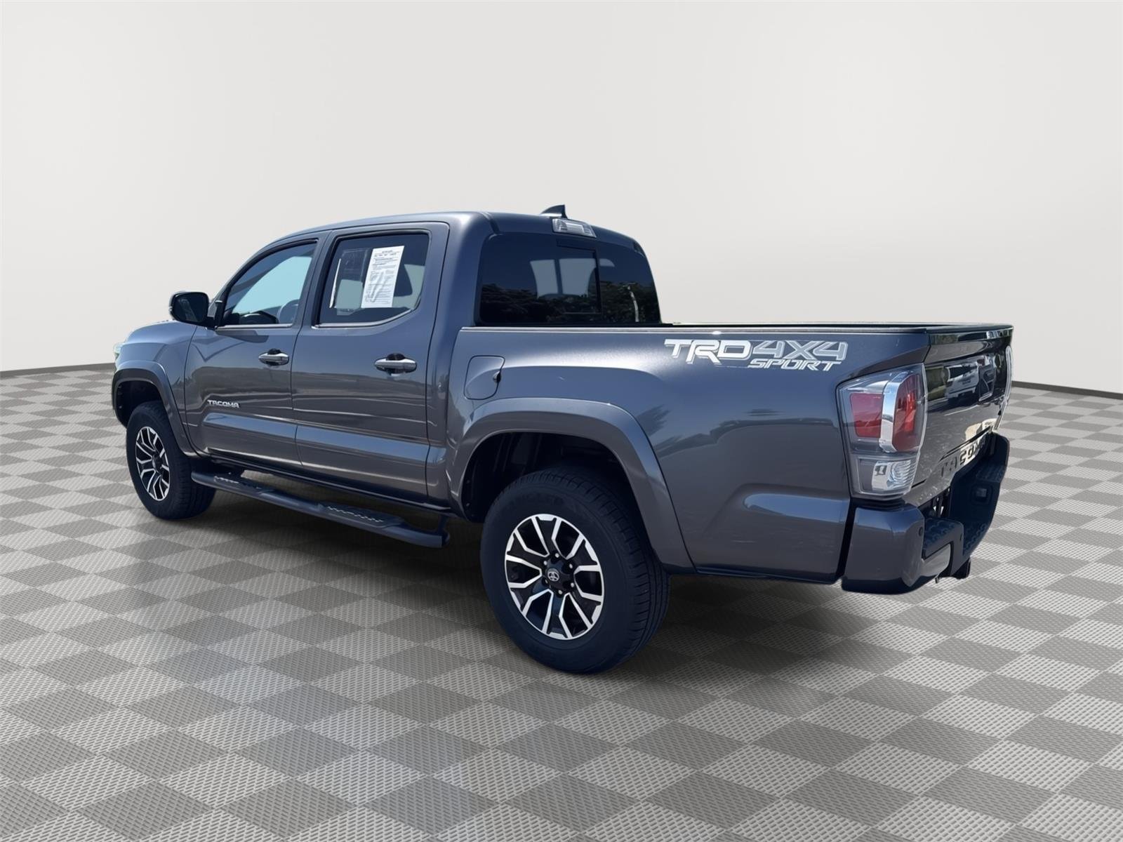 Used 2021 Magnetic Gray Metallic Toyota TRD Sport image 11