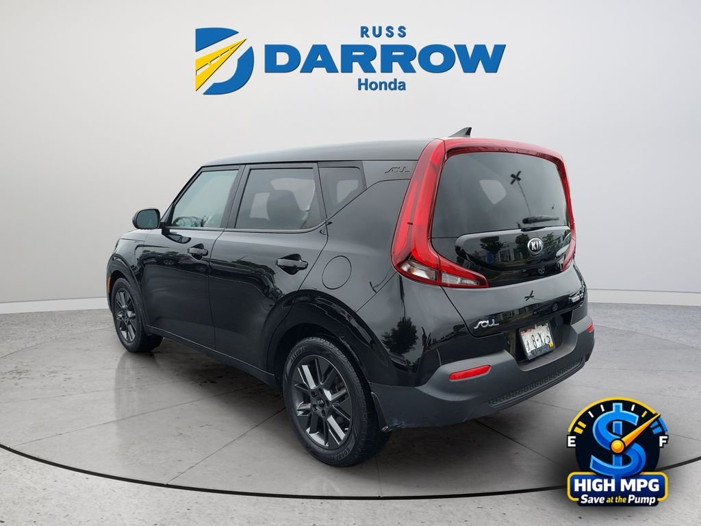 Used 2021 Black Kia EX image 3