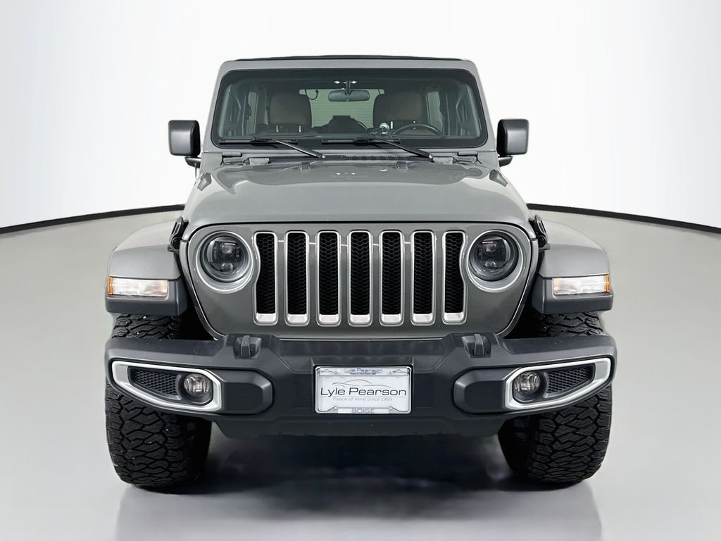 Used 2021 Gray Jeep Unlimited Sahara image 6