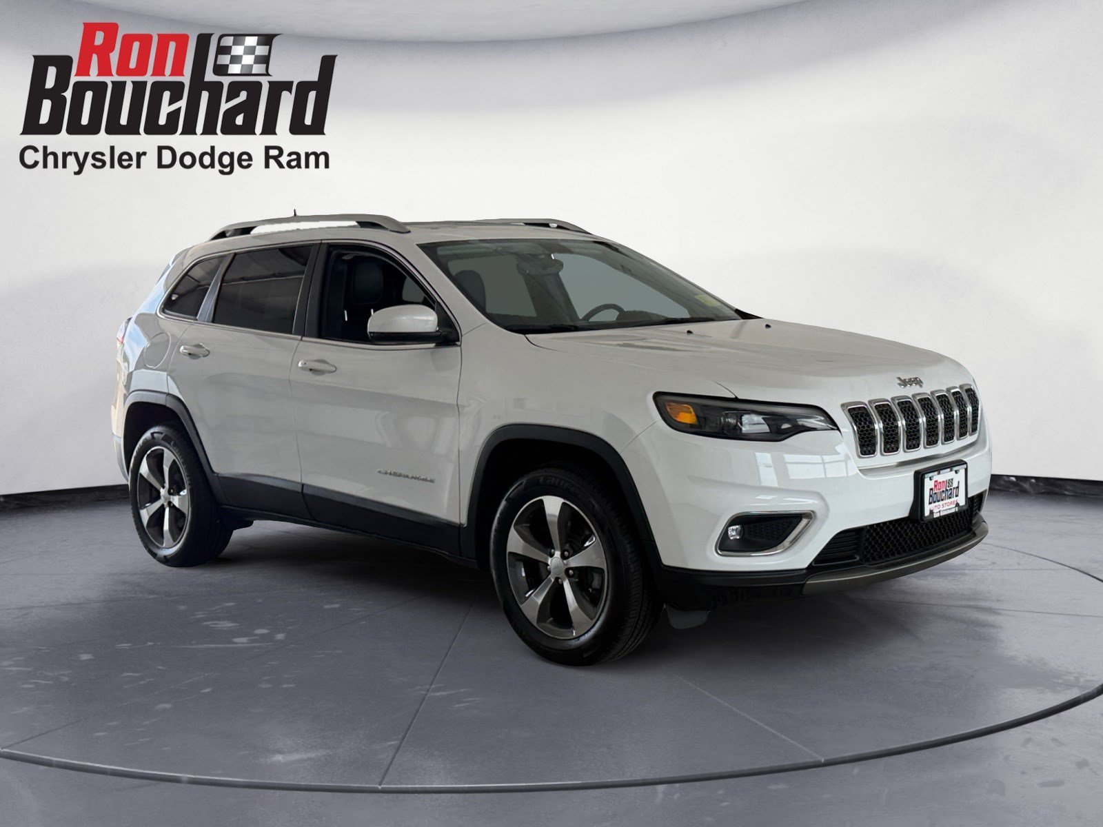 Bright White Clearcoat 2019 Jeep Cherokee SUV / Crossover Four-Wheel Drive