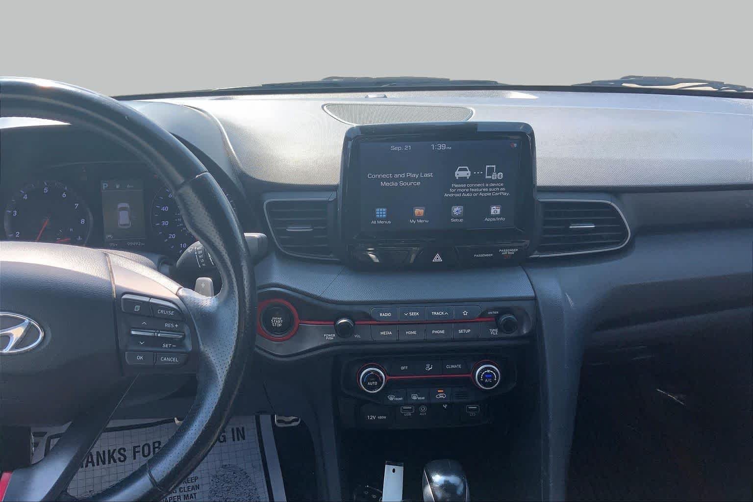 Certified Used 2020 Ultra Black Hyundai Turbo image 7
