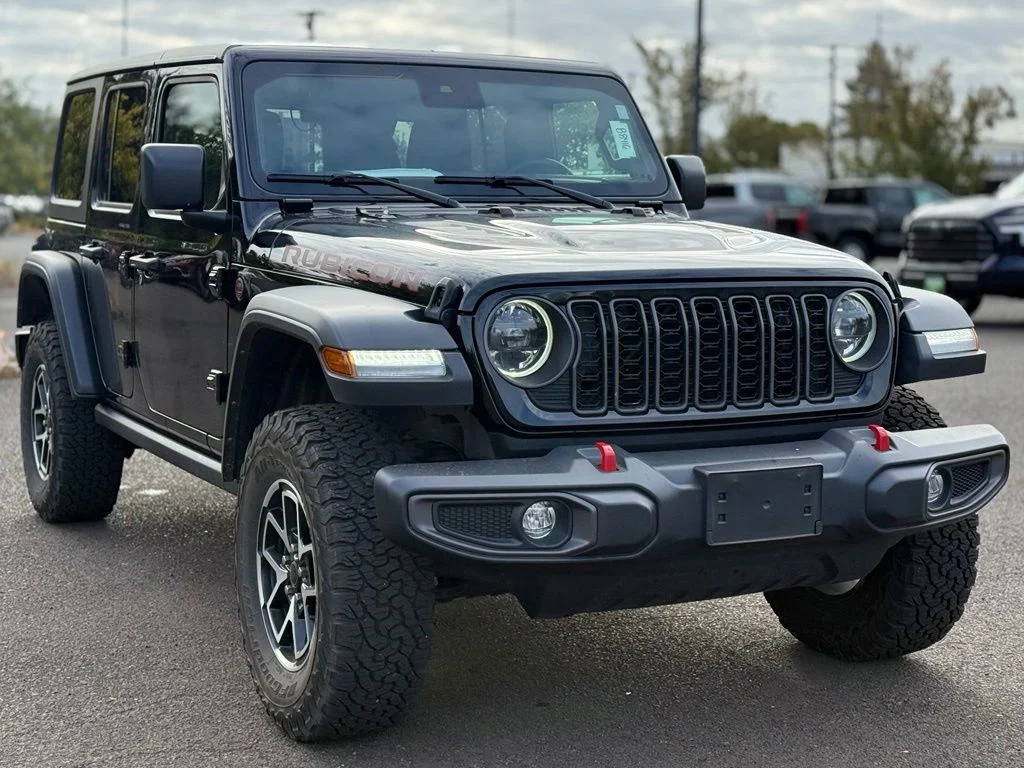 Used 2024 Black Clearcoat Jeep Rubicon image 7