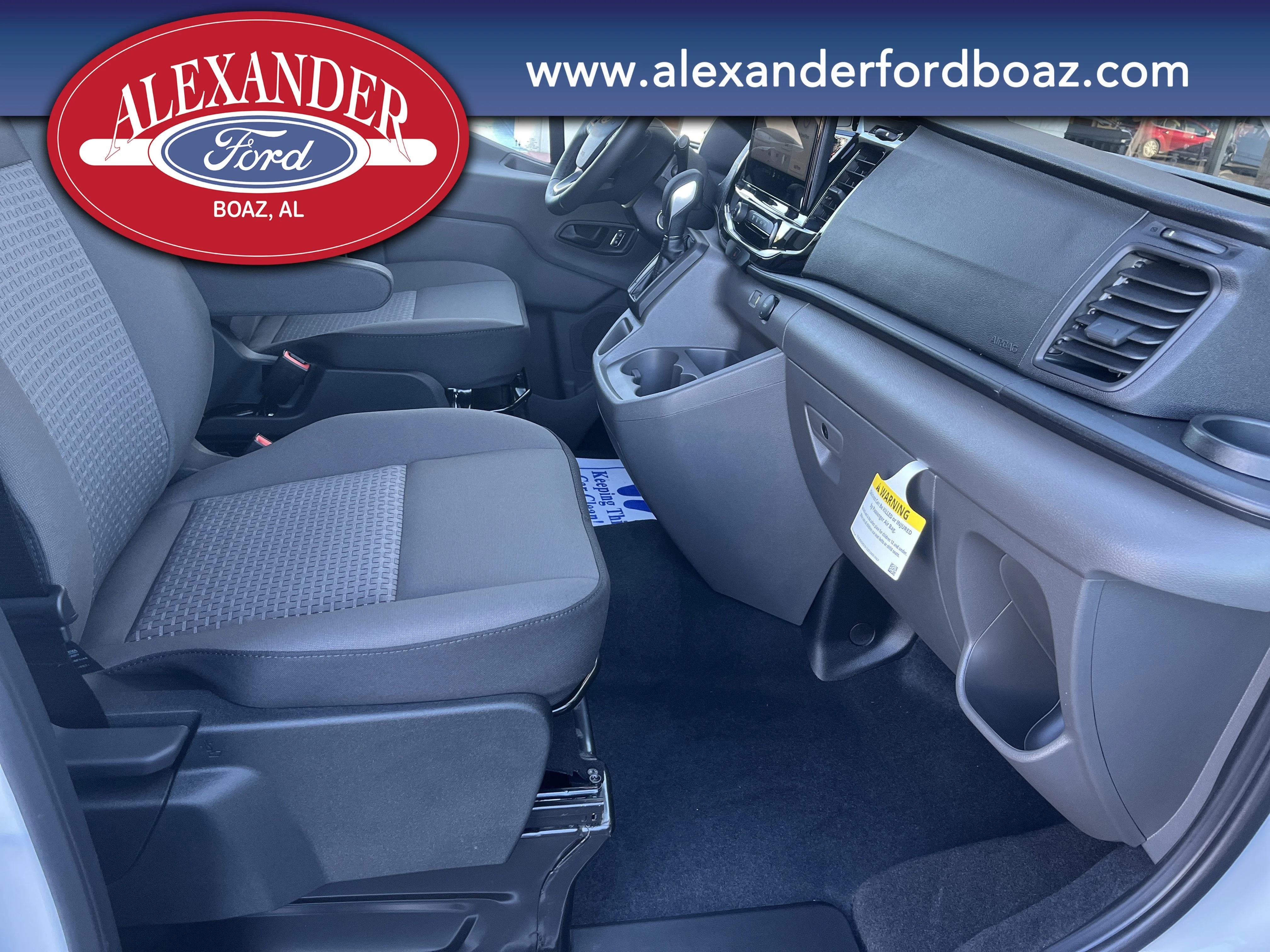 New 2026 Oxford White Ford Passenger Van XLT image 12