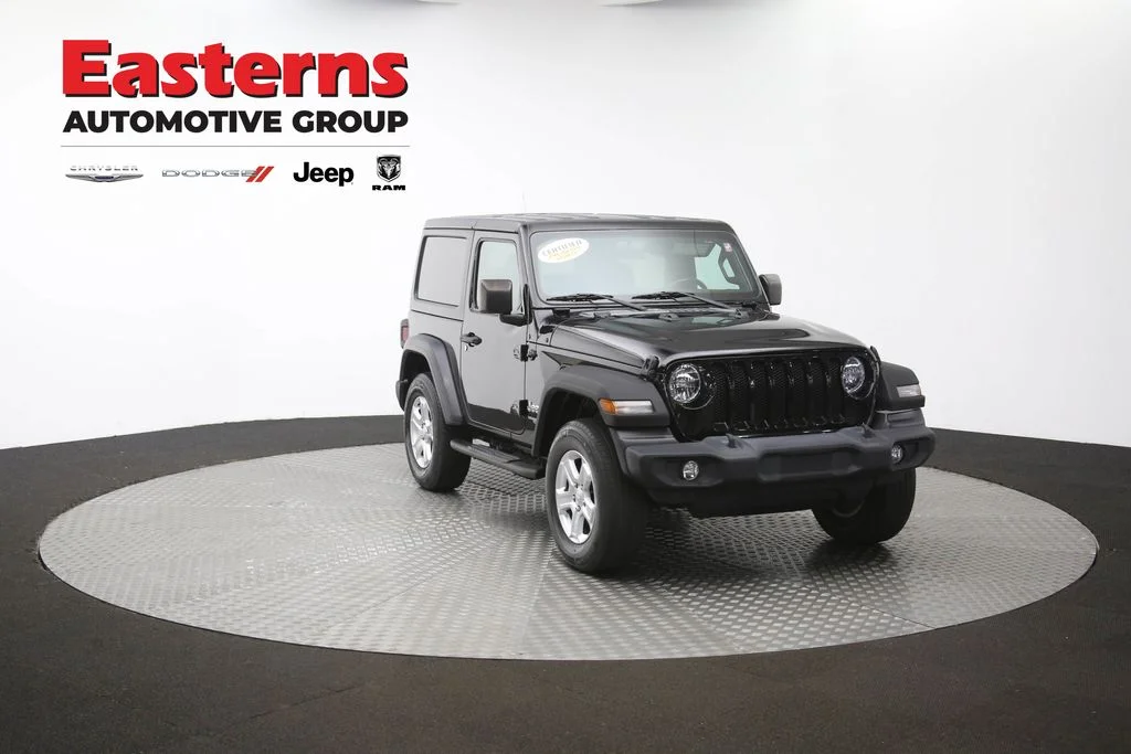 Certified Used 2020 Black Jeep Sport S image 58