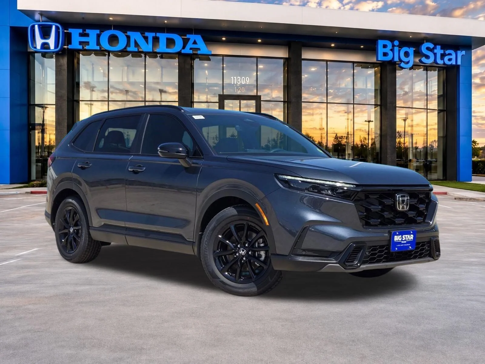 New 2027 Meteorite Gray Metallic Honda Sport-L image 1