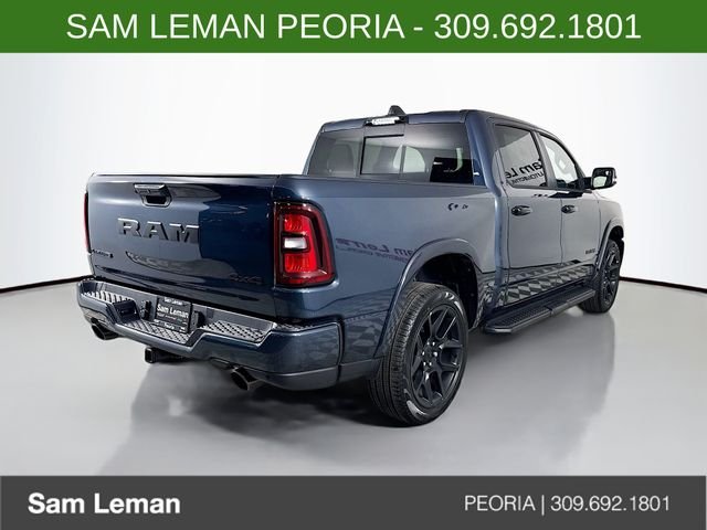 New 2026 Forged Blue Metallic Exterior Paint RAM Laramie image 7