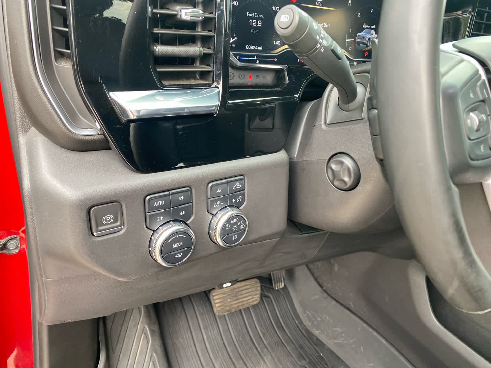 Used 2024 Volcanic Red Tintcoat GMC SLT image 12