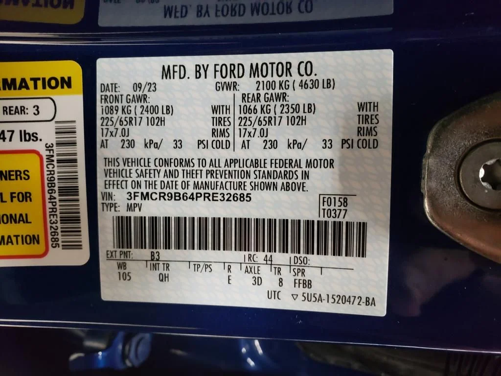 Certified Used 2023 Atlas Blue Metallic Ford Big Bend image 27